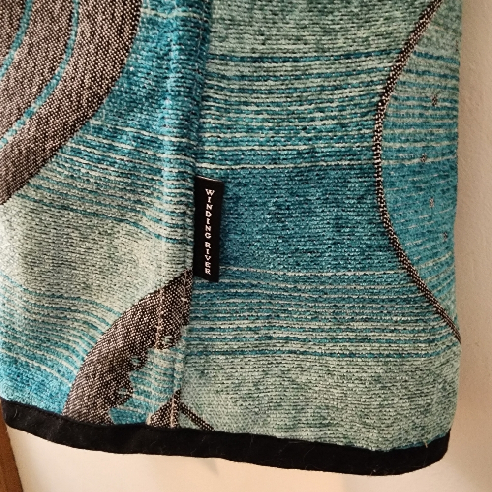 Winding River Ladies M/L Art To Wear Tapestry Coat Jacket Creative Dinner Unique - Picture 10 of 10